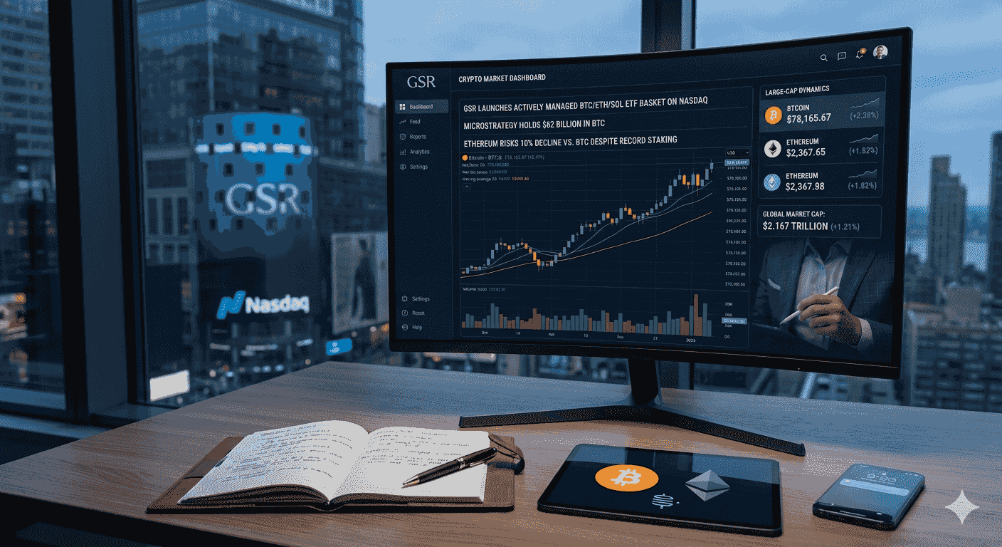 Crypto Market Snapshot: Large-Cap Dynamics and Headline Catalysts