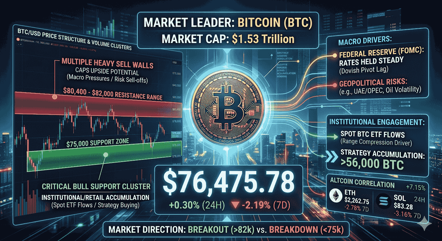 Bitcoin Holds The Line Amidst Macro Headwinds
