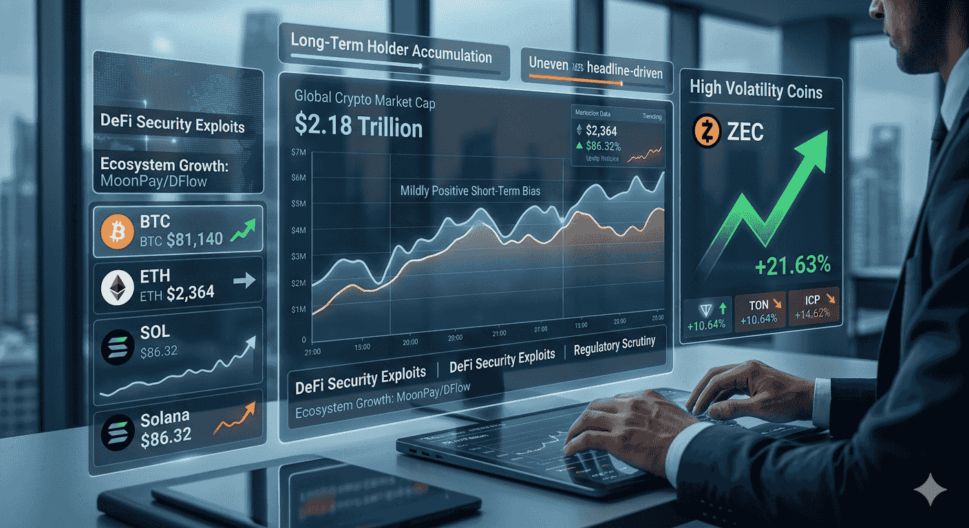 Crypto Market Navigates Uneven Gains Amidst Key Headlines