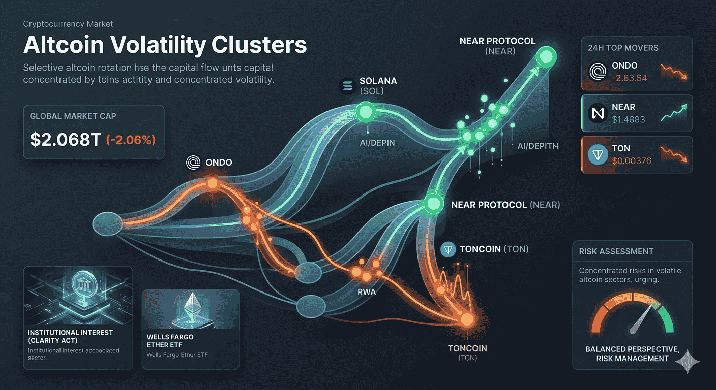 Altcoin Volatility Clusters: A Brief on Selective Rotation