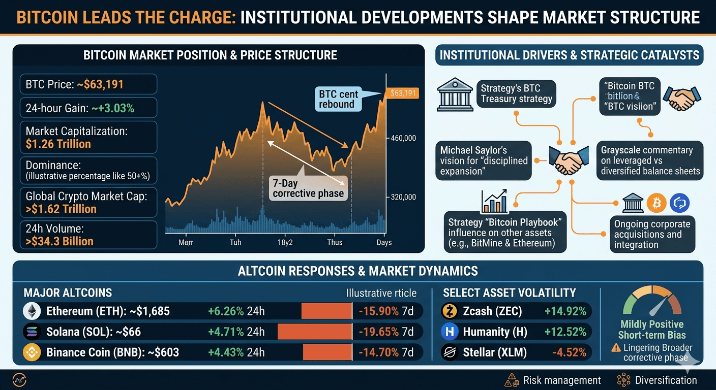 Bitcoin Leads the Charge: Institutional Developments Shape Current Market Structure