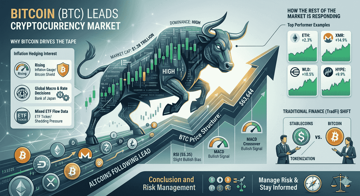 Bitcoin Leads the Crypto Market Charge