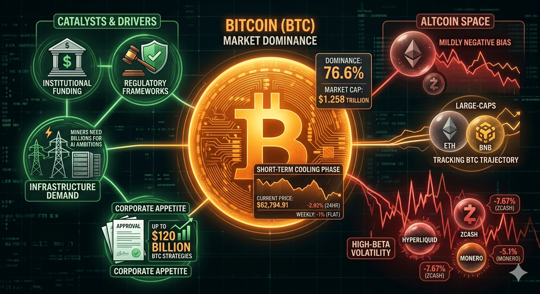 Bitcoin-Led Market Brief: Understanding the Current Crypto Landscape