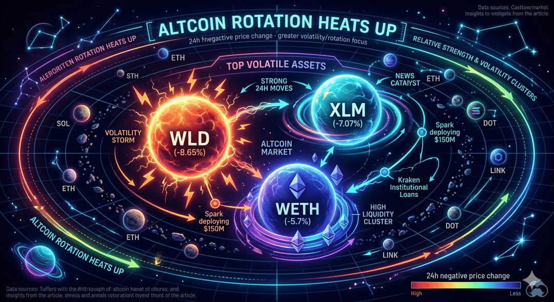 Altcoin Rotation Heats Up: Where Volatility and Relative Strength are Clustering