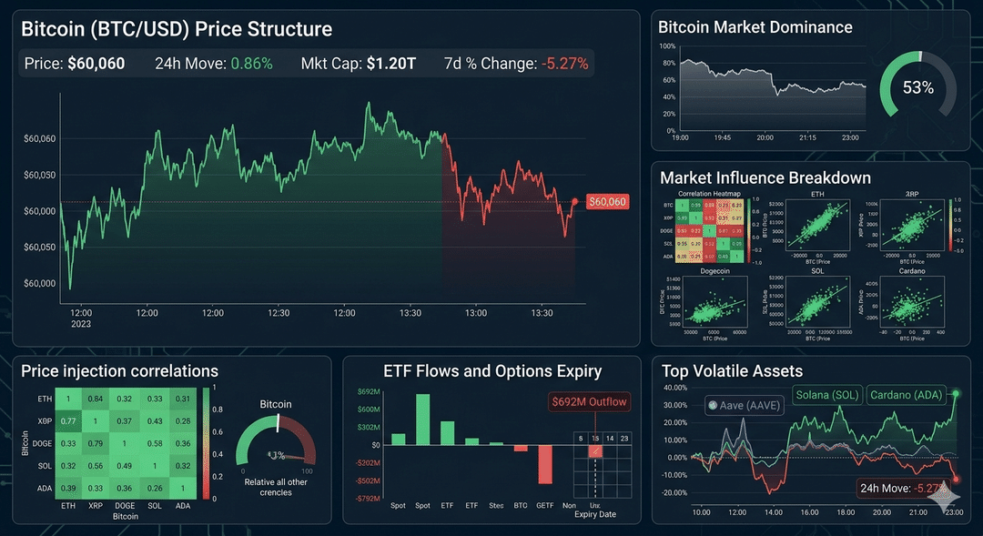 Bitcoin's Price Action Sets the Tone for the Crypto Market