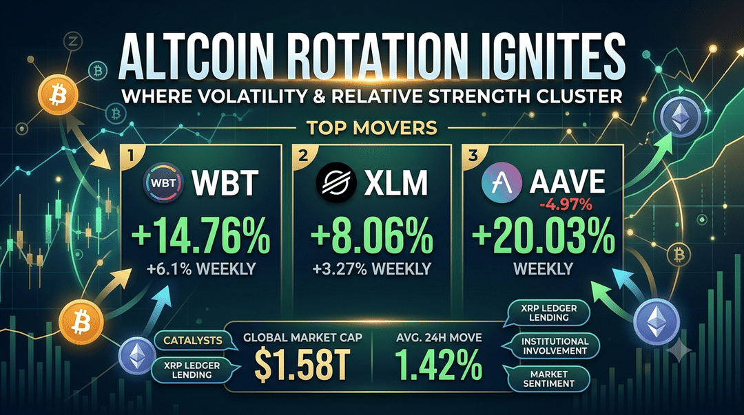 Altcoin Rotation Ignites: Where Volatility and Relative Strength Are Clustering