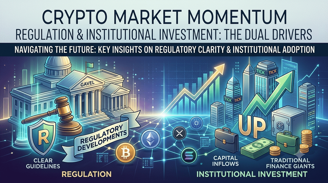 Regulation and Institutional Investment: The Dual Drivers of Crypto Market Momentum