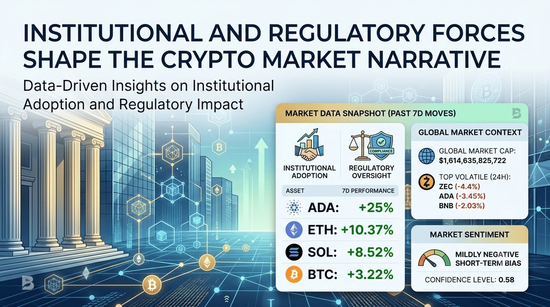 Institutional and Regulatory Forces Shape the Crypto Market Narrative