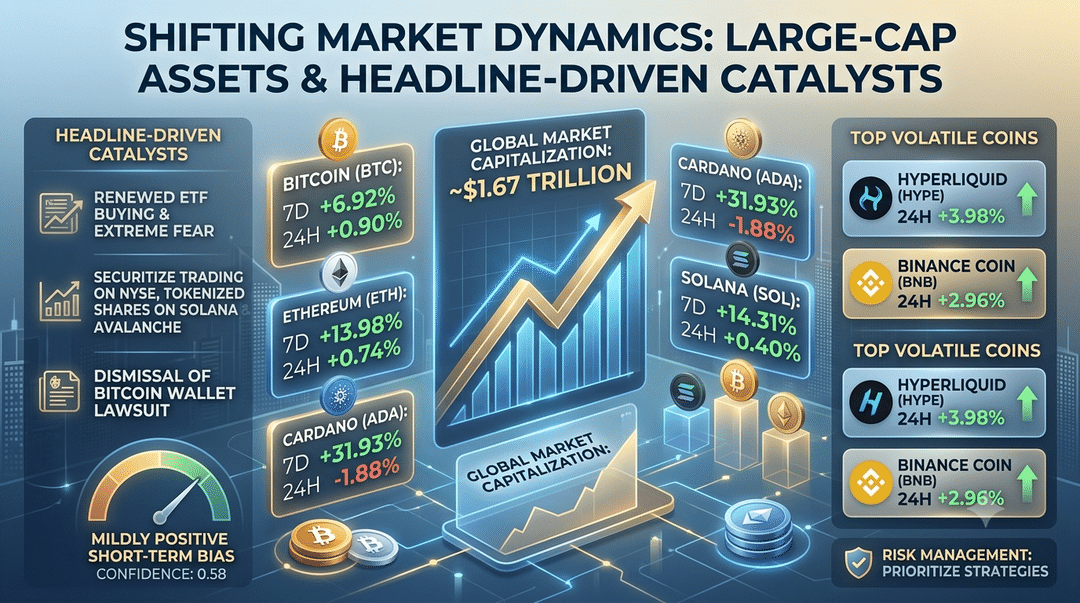 Shifting Market Dynamics: Large-Cap Assets React to Headline-Driven Catalysts
