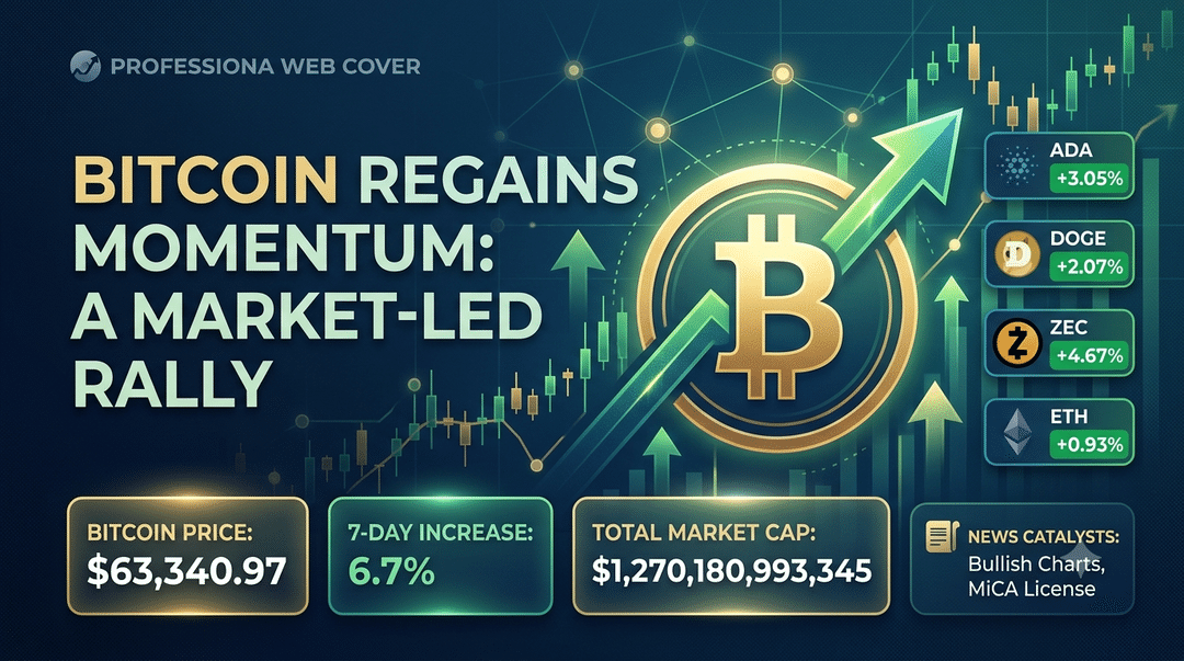 Bitcoin Regains Momentum: A Market-Led Rally