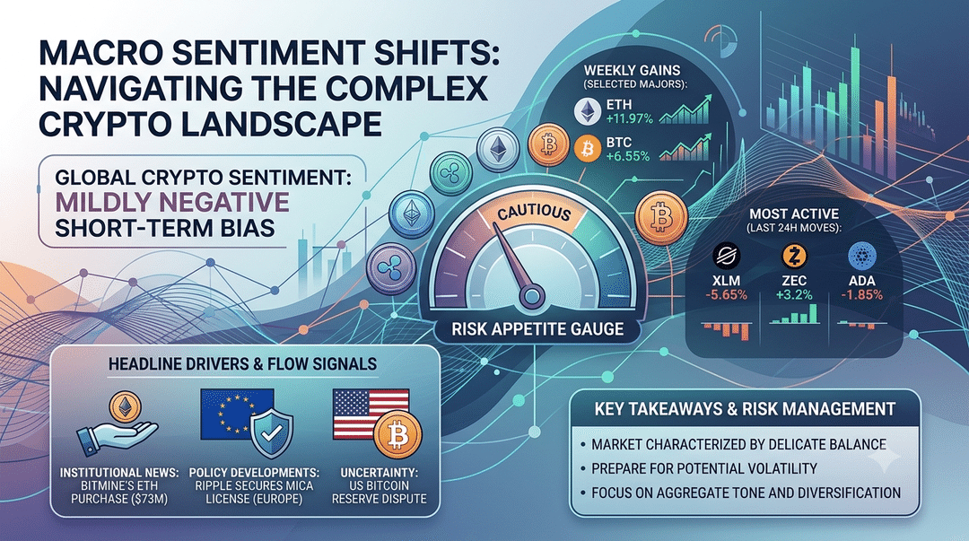 Macro Sentiment Shifts: Navigating the Complex Crypto Landscape
