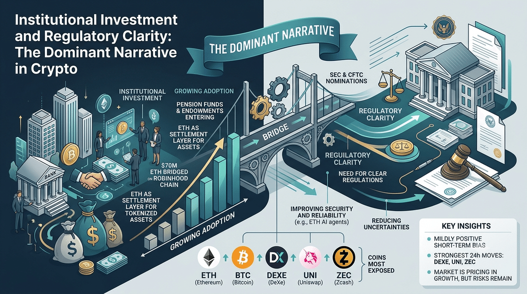 Institutional Investment and Regulatory Clarity: The Dominant Narrative in Crypto