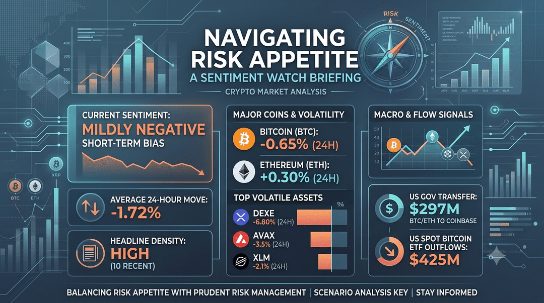 Navigating Risk Appetite: A Sentiment Watch Briefing