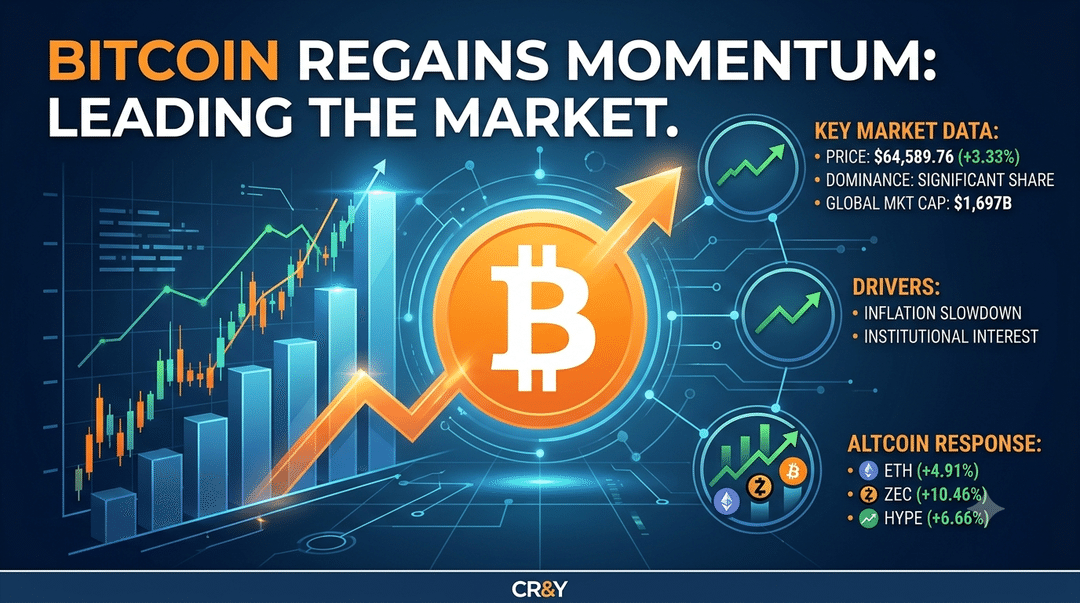 Bitcoin Regains Momentum: A Market Led by the Pioneer Cryptocurrency