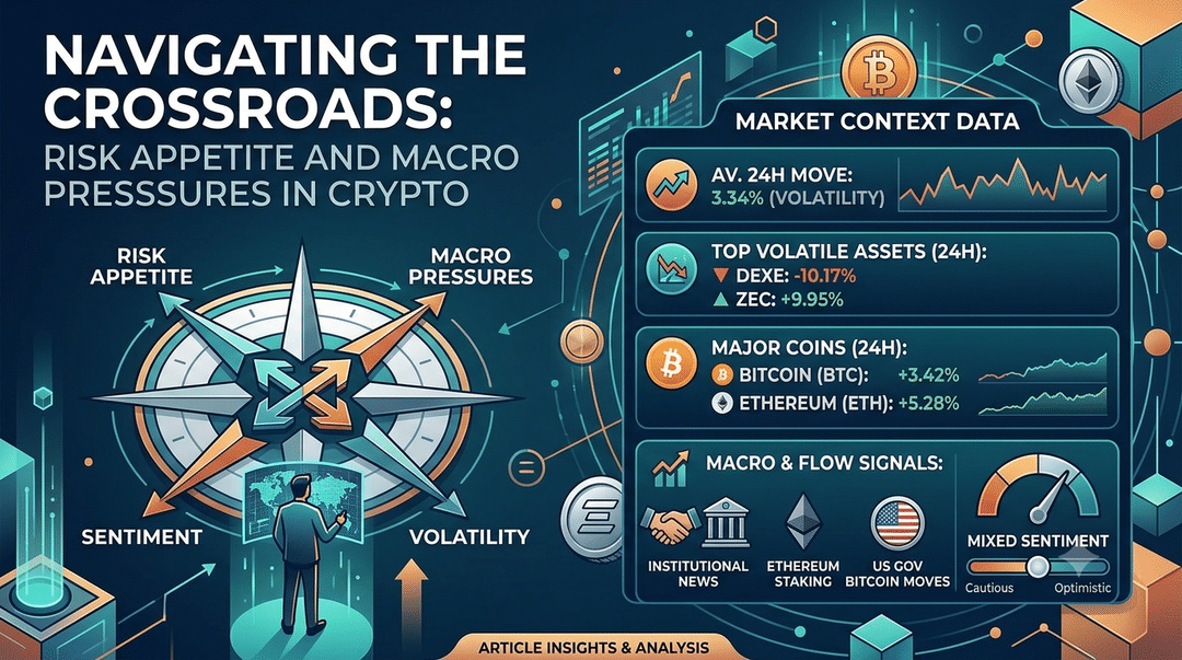 Navigating the Crossroads: Risk Appetite and Macro Pressures in Crypto