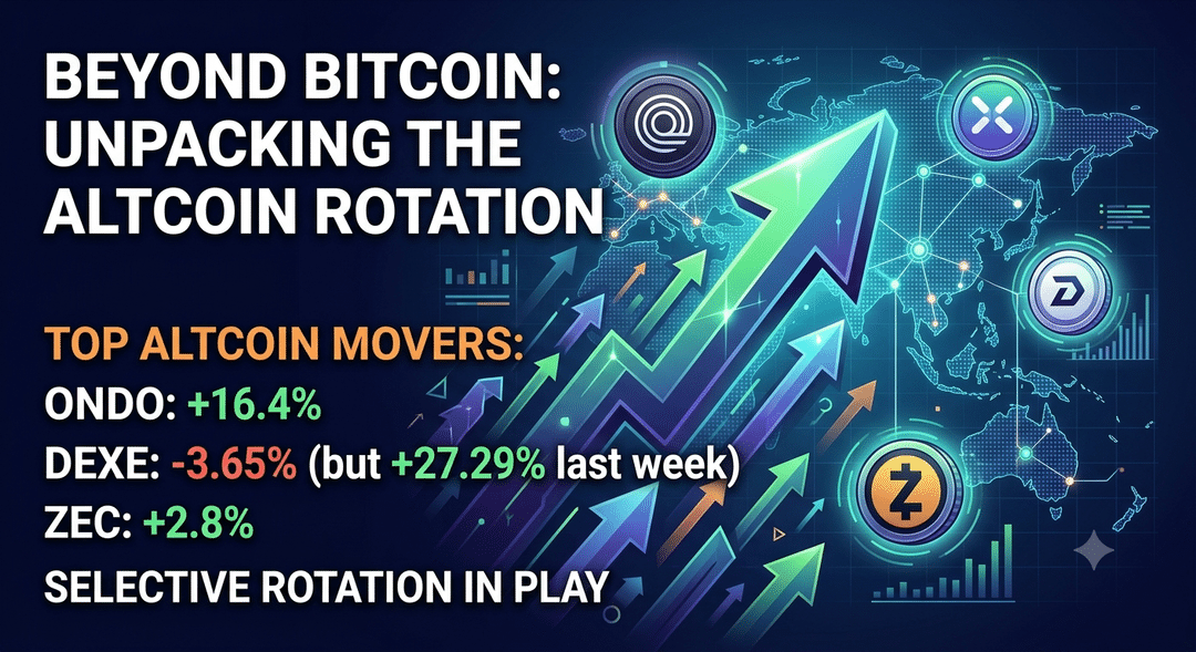 Beyond Bitcoin: Unpacking the Altcoin Rotation
