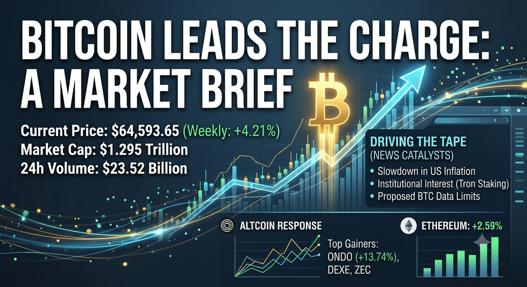 Bitcoin Leads the Charge: A Market Brief