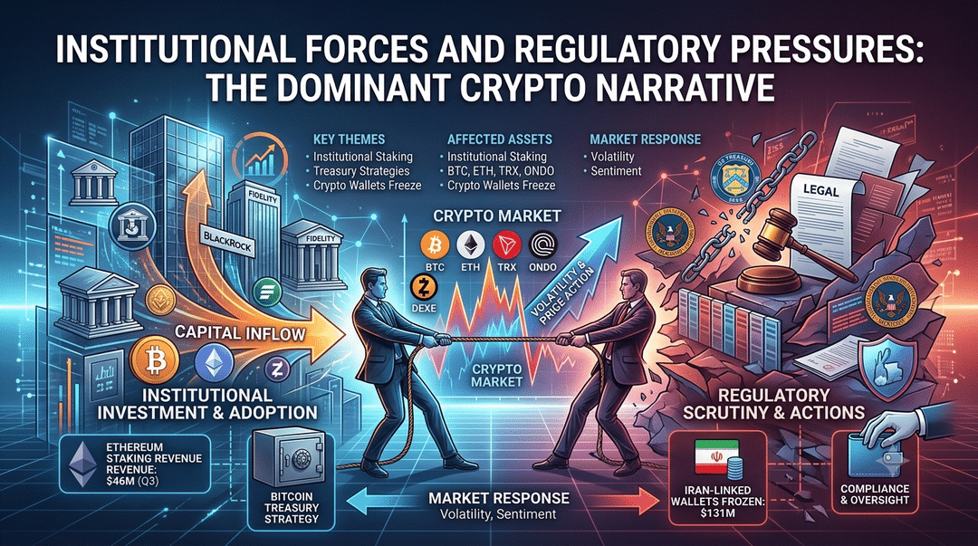 Institutional Forces and Regulatory Pressures: The Dominant Crypto Narrative