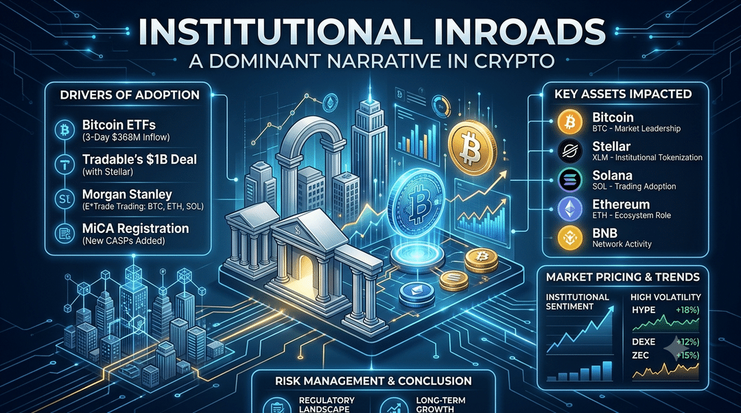 Institutional Inroads: A Dominant Narrative in Crypto