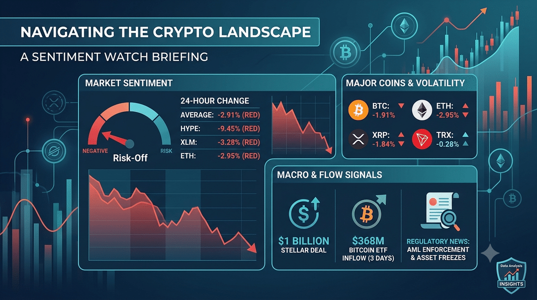 Navigating the Crypto Landscape: A Sentiment Watch Briefing