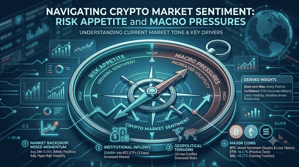 Navigating Crypto Market Sentiment: Risk Appetite and Macro Pressures