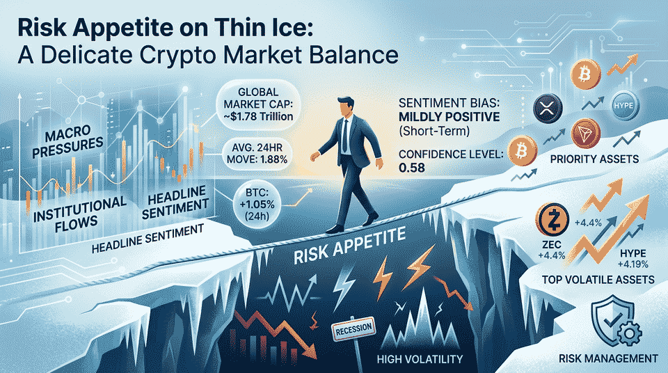 Risk Appetite on Thin Ice: A Delicate Crypto Market Balance