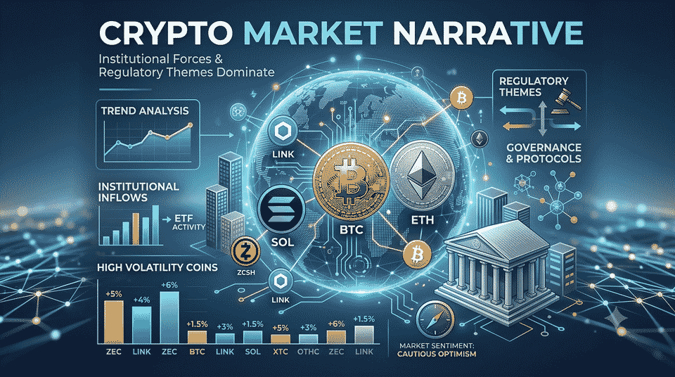 Institutional Forces and Regulatory Themes Dominate Current Crypto Narrative