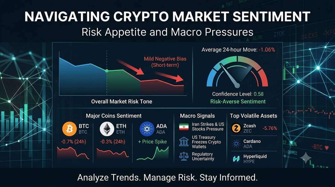 Navigating Crypto Market Sentiment: Risk Appetite and Macro Pressures
