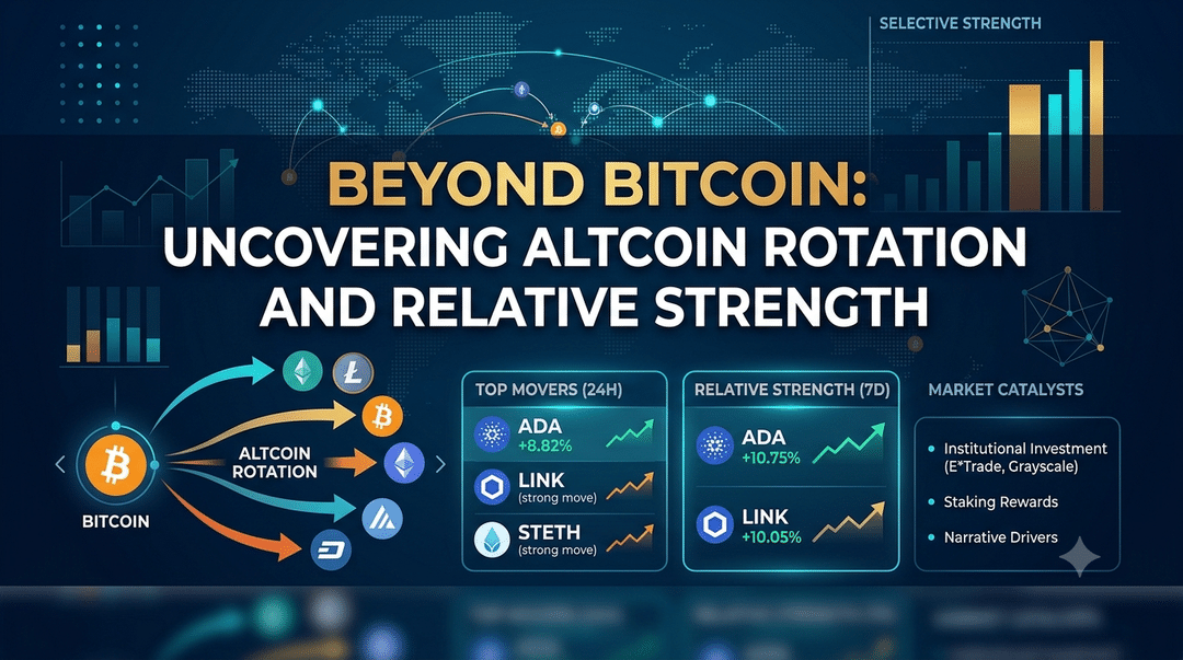 Beyond Bitcoin: Uncovering Altcoin Rotation and Relative Strength