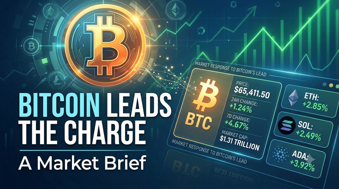 Bitcoin Leads the Charge: A Market Brief