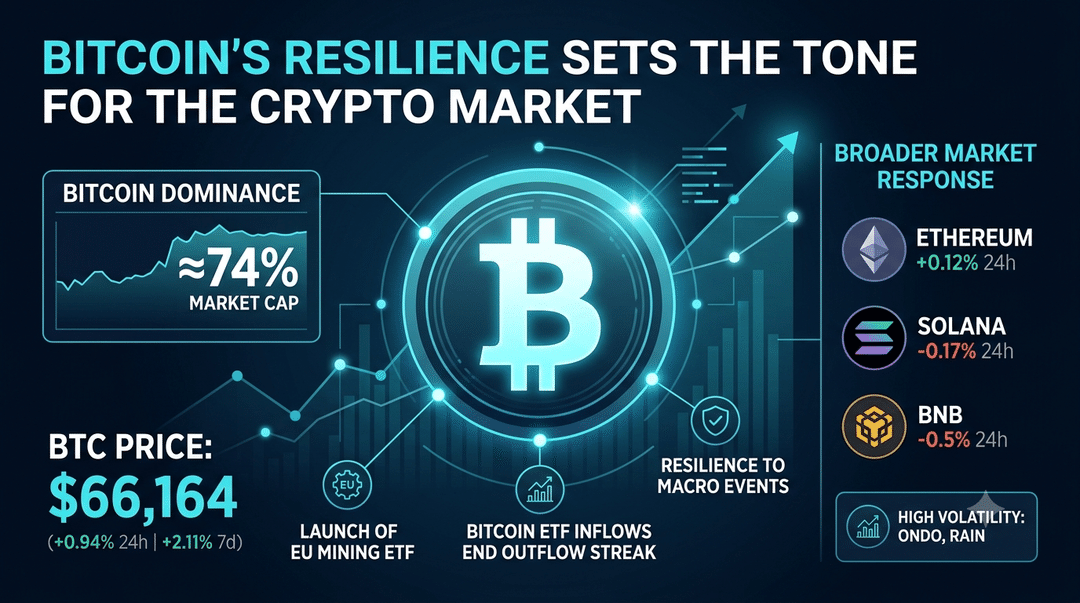 Bitcoin's Resilience Sets the Tone for the Crypto Market