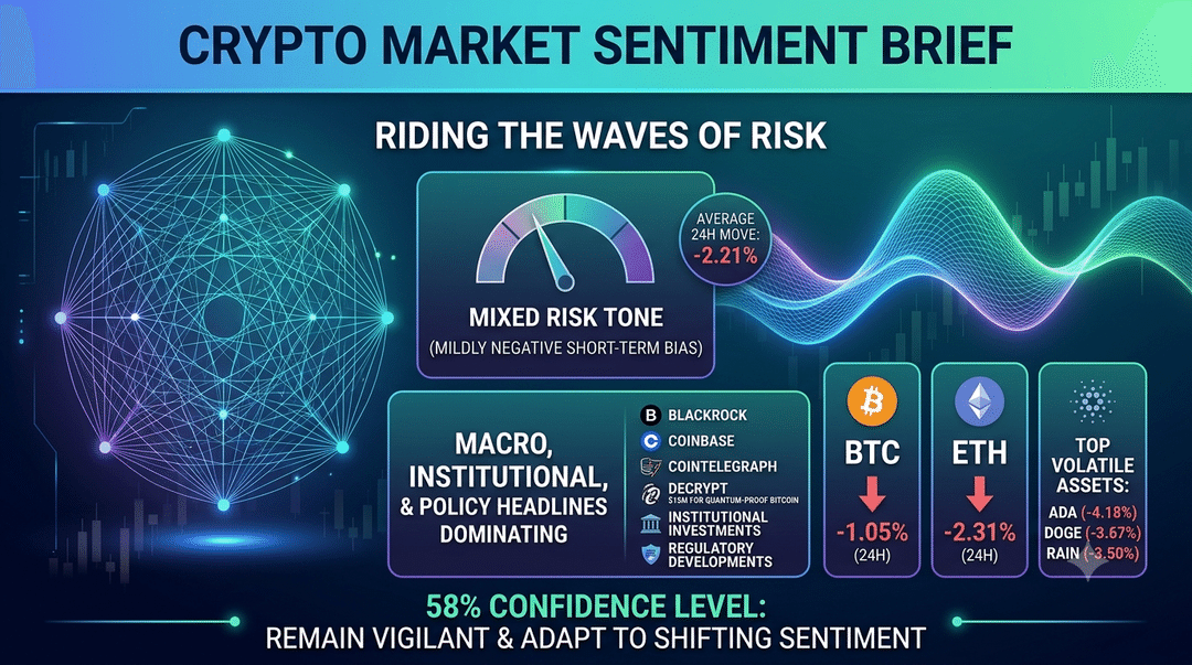 Riding the Waves of Risk: A Crypto Market Sentiment Brief