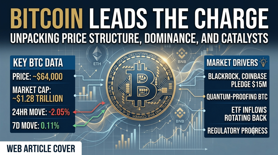 Bitcoin Leads the Charge: Unpacking Price Structure, Dominance, and Catalysts