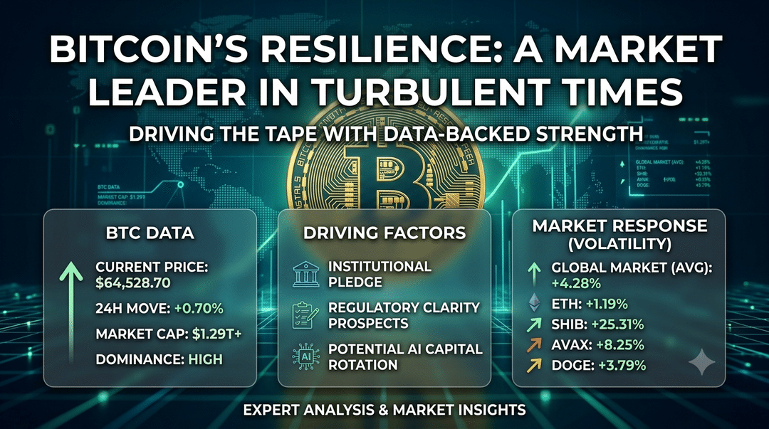 Bitcoin's Resilience: A Market Leader in Turbulent Times