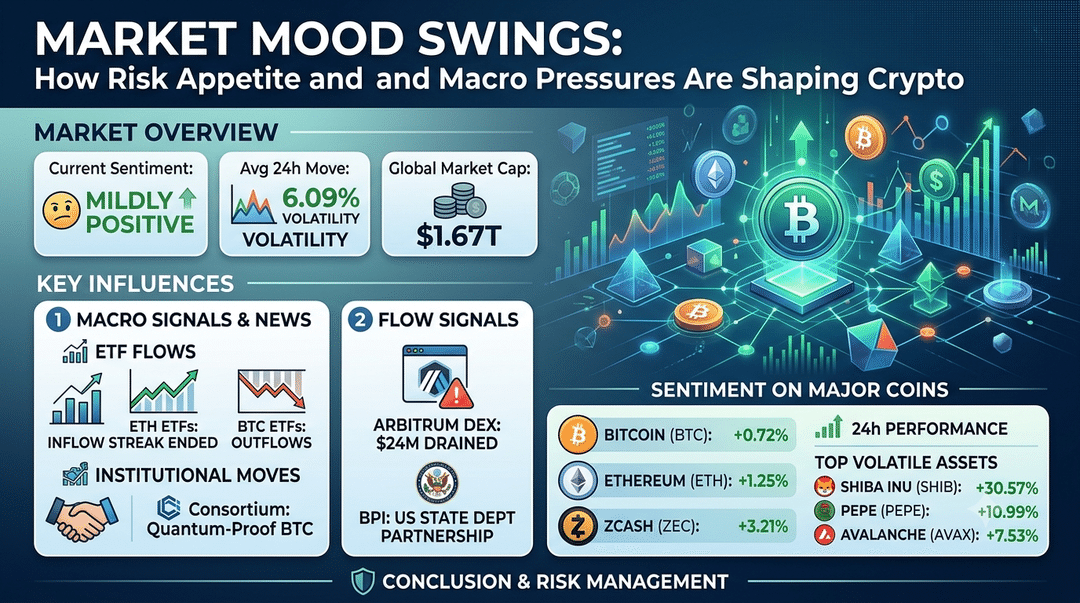 Market Mood Swings: How Risk Appetite and Macro Pressures Are Shaping Crypto