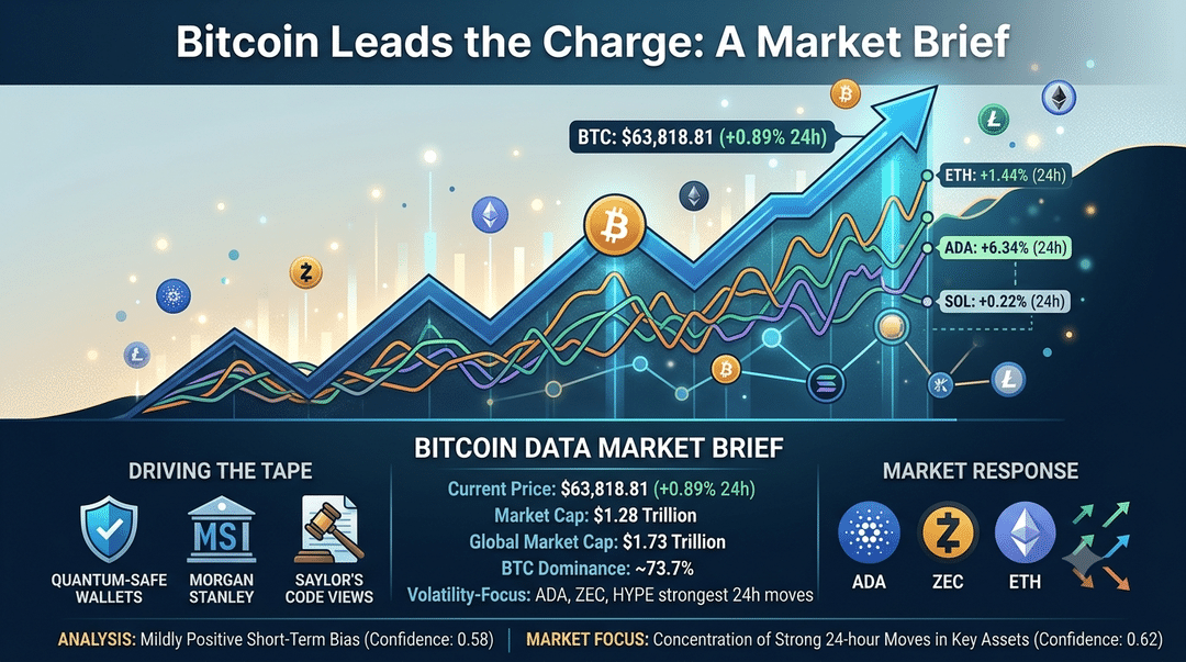 Bitcoin Leads the Charge: A Market Brief