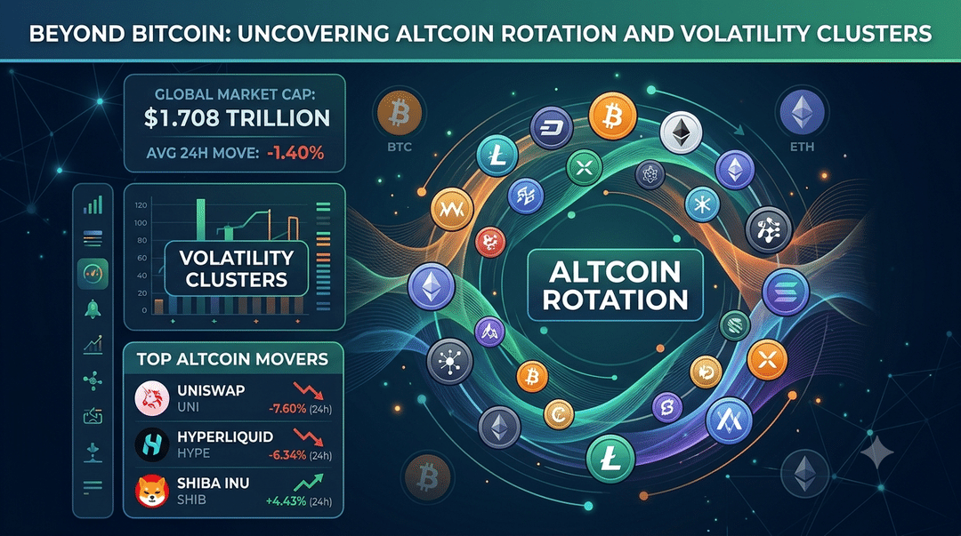 Beyond Bitcoin: Uncovering Altcoin Rotation and Volatility Clusters