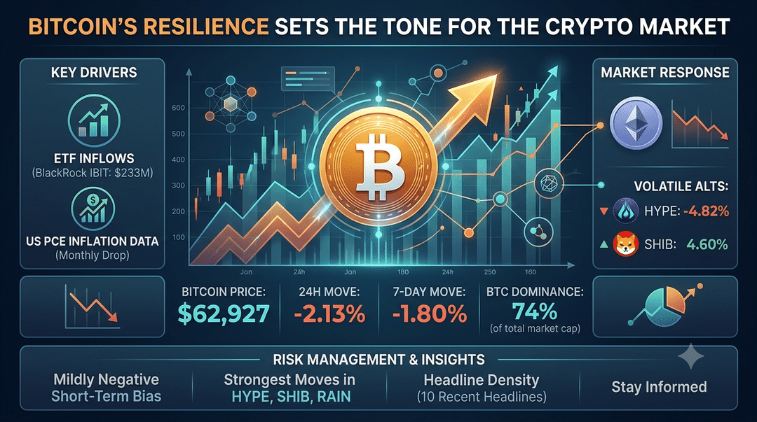 Bitcoin's Resilience Sets the Tone for the Crypto Market