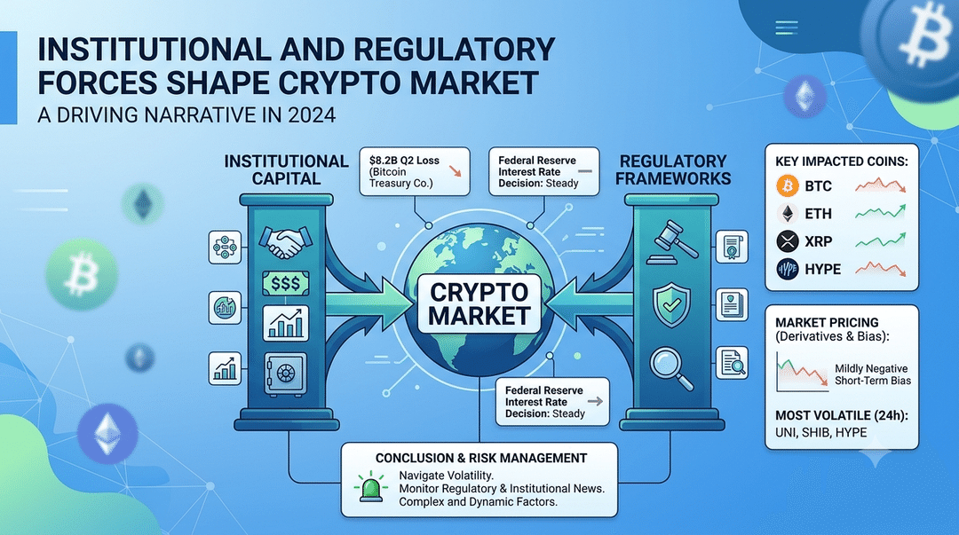 Institutional and Regulatory Forces Shape the Crypto Market Narrative
