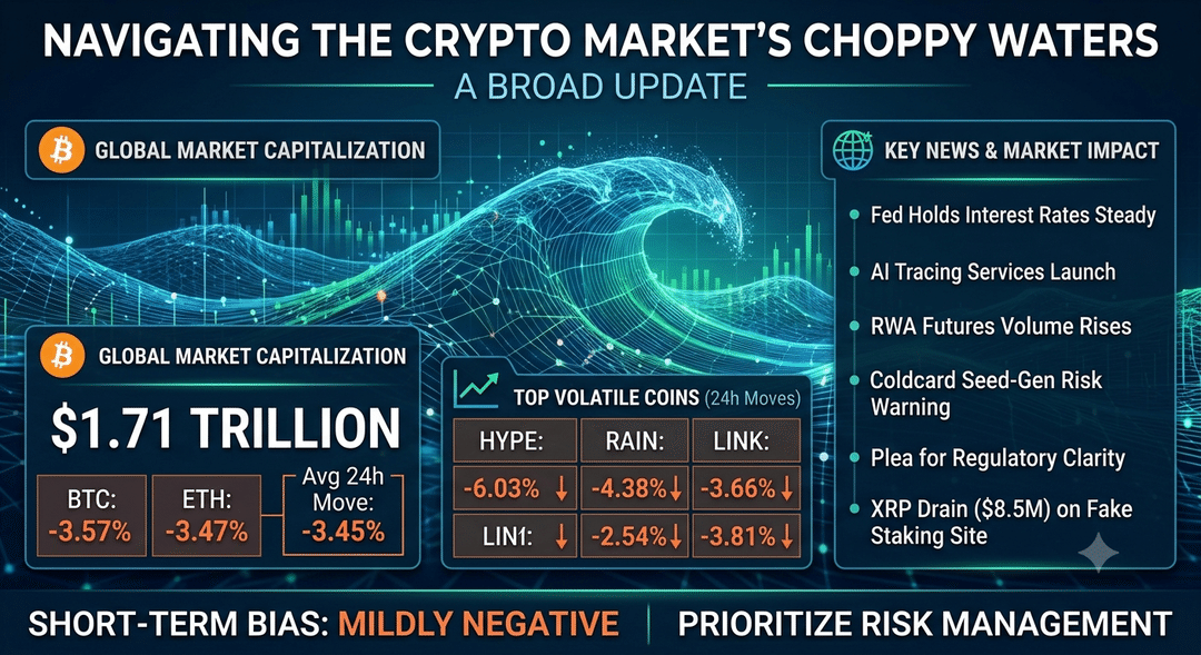 Navigating the Crypto Market's Choppy Waters: A Broad Update