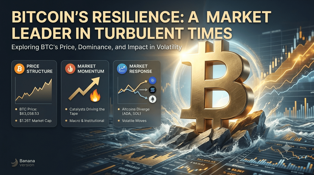 Bitcoin's Resilience: A Market Leader in Turbulent Times