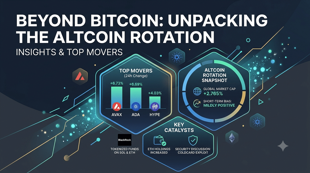 Beyond Bitcoin: Unpacking the Altcoin Rotation