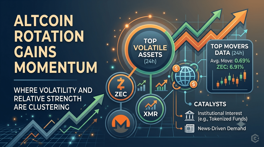 Altcoin Rotation Gains Momentum: Where Volatility and Relative Strength are Clustering