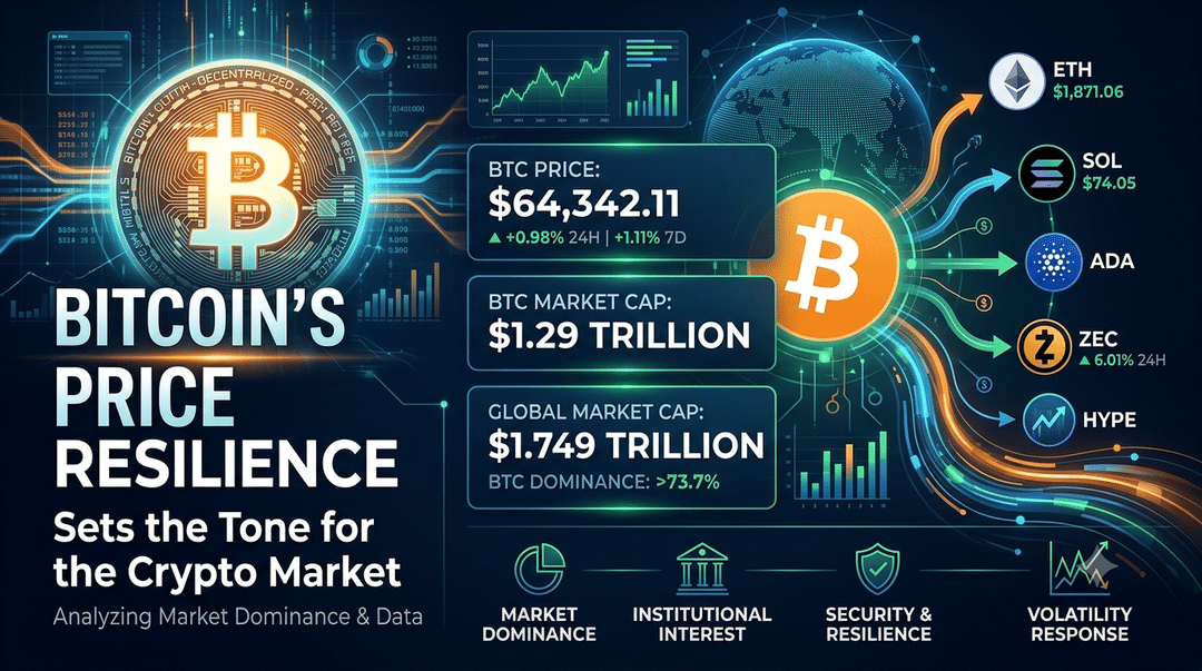 Bitcoin's Price Resilience Sets the Tone for the Crypto Market