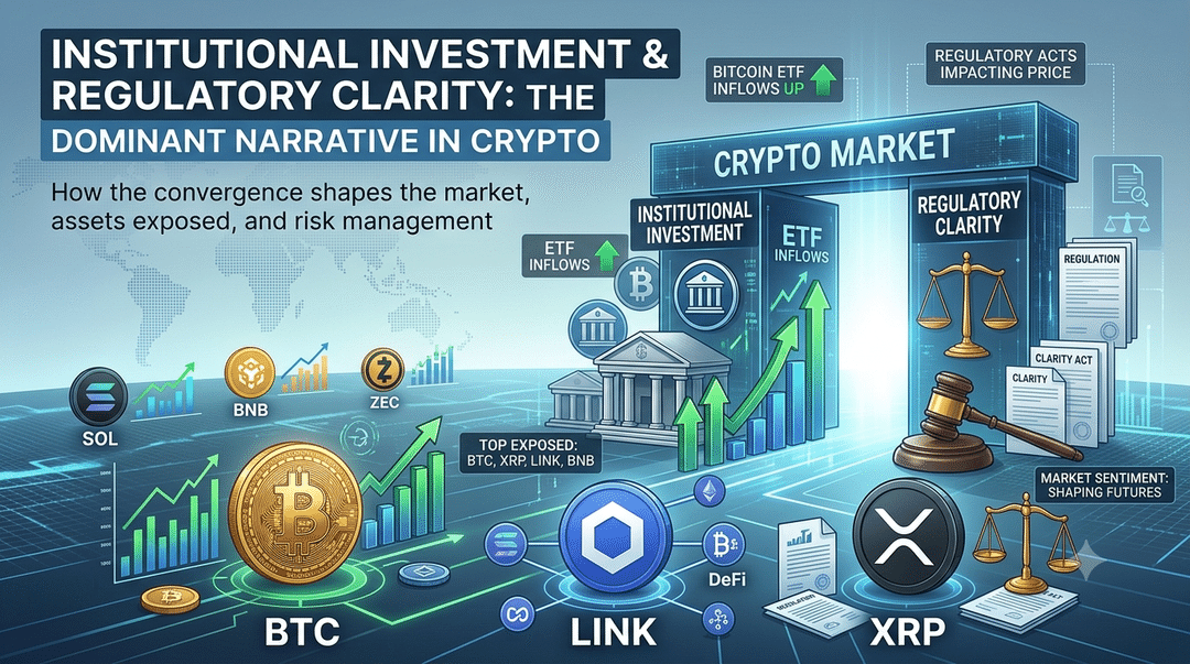 Institutional Investment and Regulatory Clarity: The Dominant Narrative in Crypto