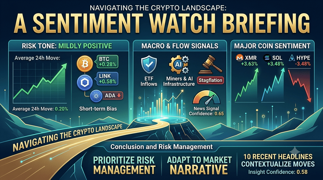 Navigating the Crypto Landscape: A Sentiment Watch Briefing