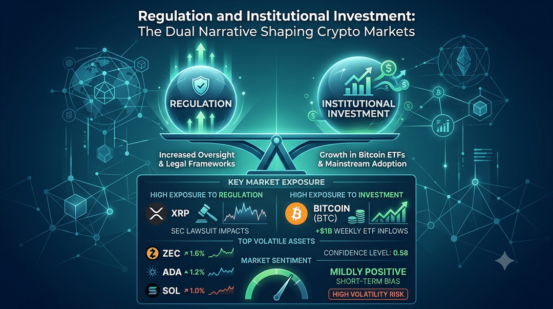 Regulation and Institutional Investment: The Dual Narrative Shaping Crypto Markets