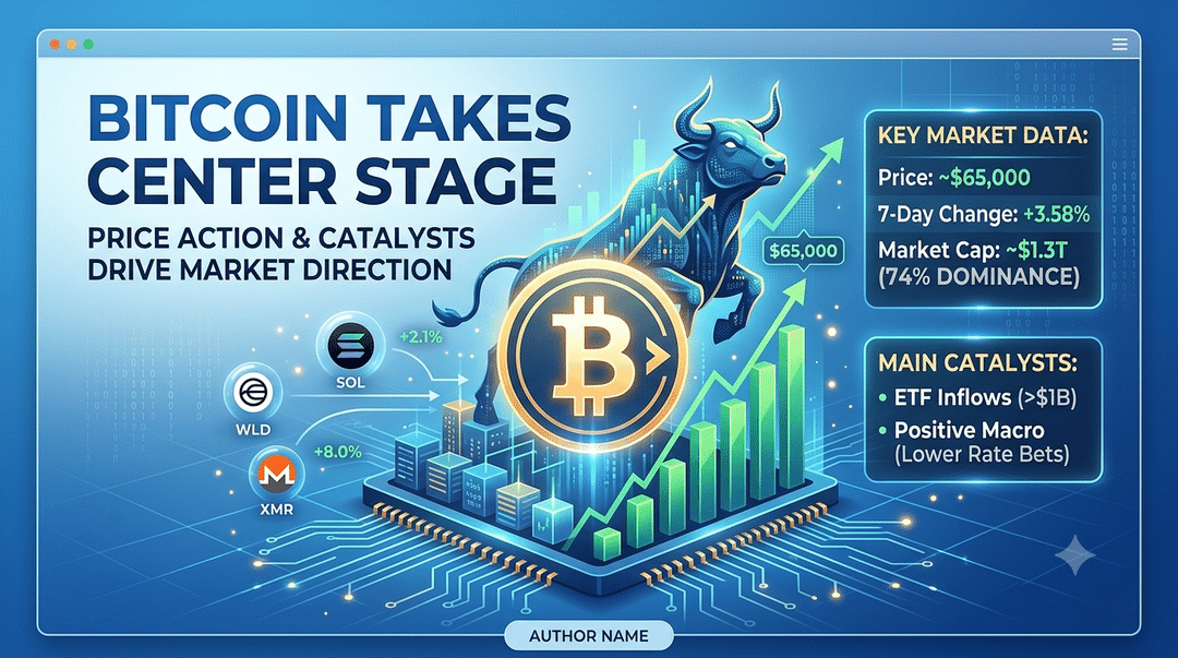 Bitcoin Takes Center Stage: Price Action and Catalysts Drive Market Direction