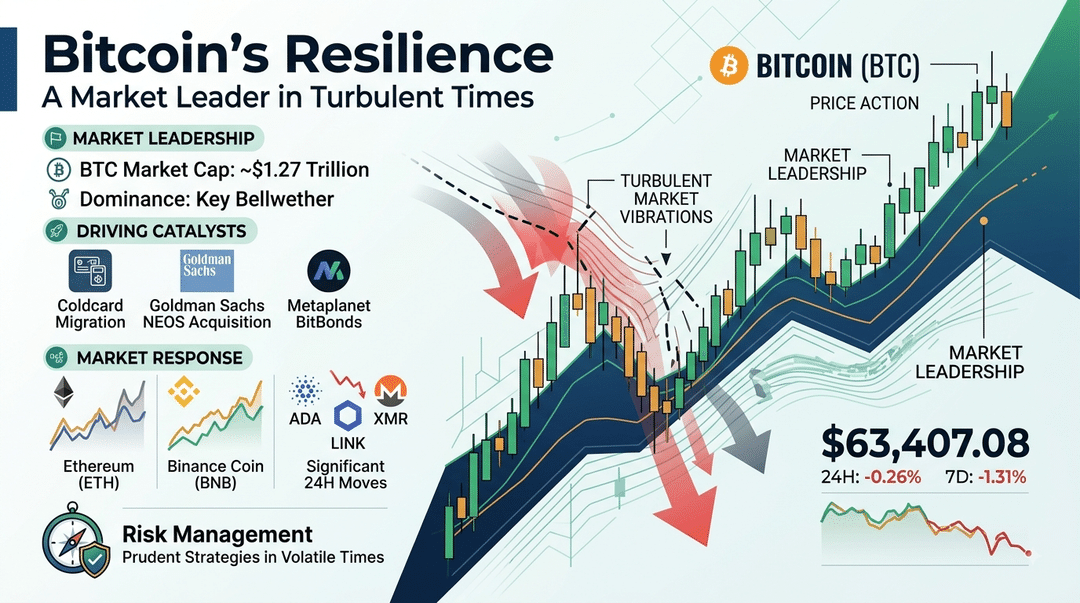 Bitcoin's Resilience: A Market Leader in Turbulent Times