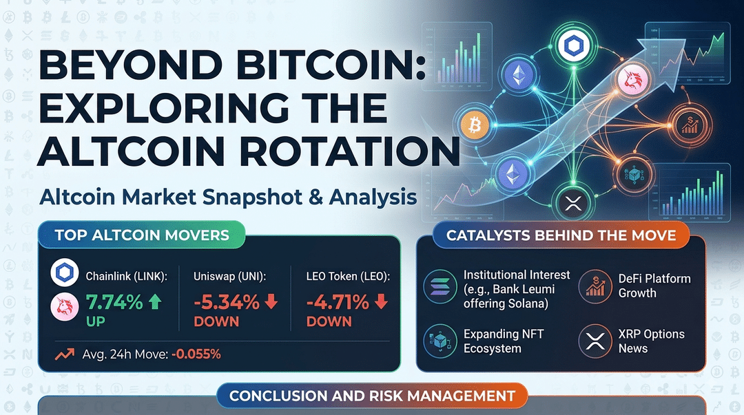 Beyond Bitcoin: Unpacking the Altcoin Rotation
